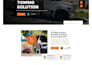 create logistics, trucking, dispatch and towing  website
